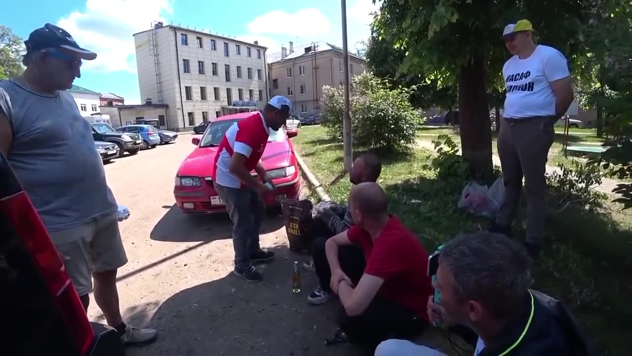 And why should I eat? I need a drink!