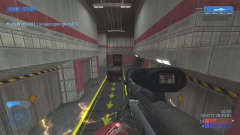 Halo 2 Classic - Team Snipers on Elongation Multiplayer Gameplay