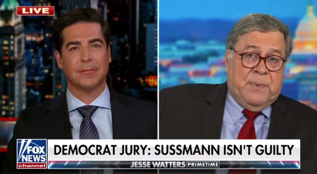 BILL BARR on the SUSSMANN VERDICT