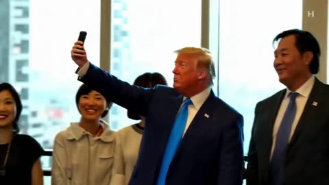 donald trump selfie