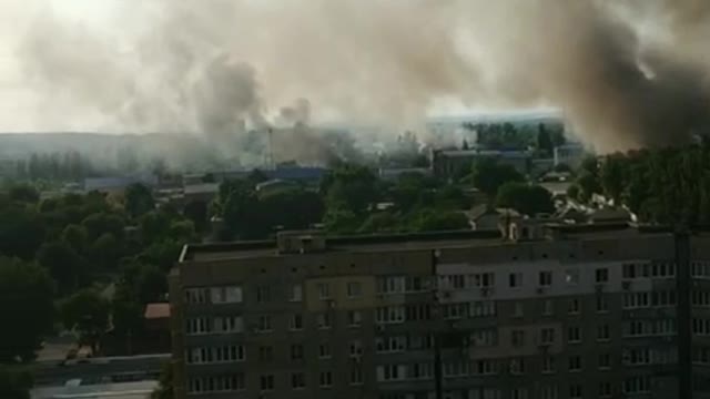 Ukraine: Ukraine military strikes civilian railway station with missiles. July 4, 2022.