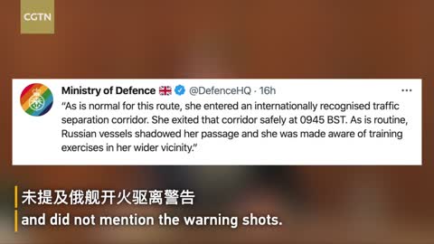Firing warning shots at uk