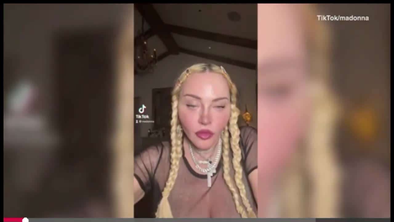 Madonna's Bizarre TikTok Video Raises Questions