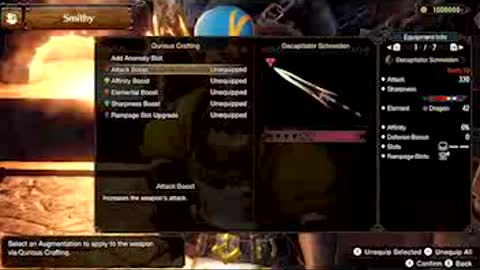 NEW WEAPON CRAFTING CONFIRMED - Safi'jiiva & Augmenting Hybrid - Monster Hunter Rise Sunbreak! 4