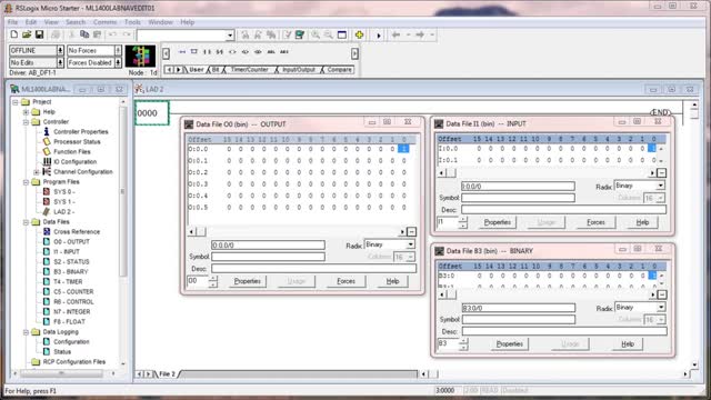 B3 - Learn PLC RSLogix500 - !st Rung of Logic - PLC Professor