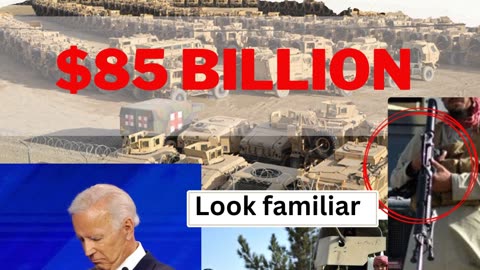 Weapons left in Biden's Afghanistan debacle found in middle east conflict