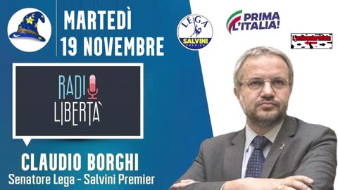 🔴 76ª Puntata della rubrica Scuola di Magia di Claudio Borghi su Radio Libertà (19/11/2024).