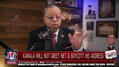 KAMALA BOYCOTT’S NETANYAHU ADDRESS TO CONGRESS_