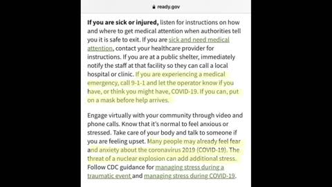 FEMA: In Case Of Nuclear Explosion, Maintain Social Distancing And Wear A Mask | The Night Show