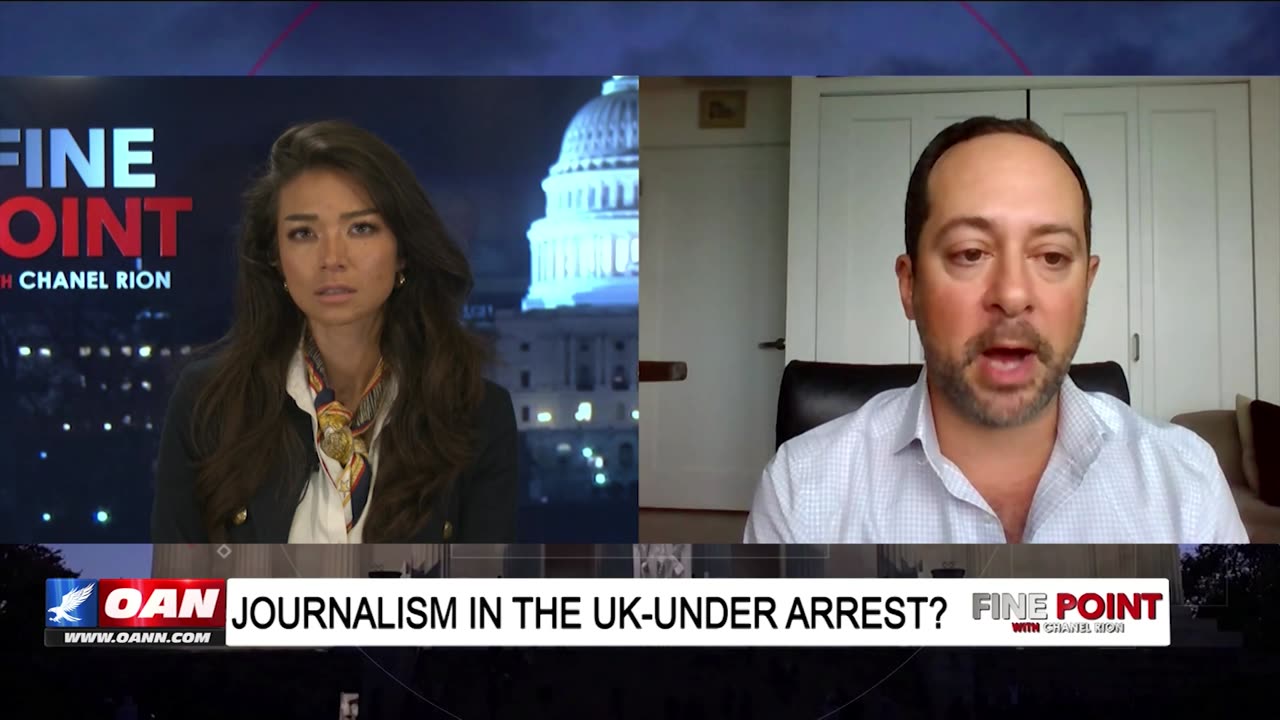 Fine Point - Journalism in the UK Under Arrest - With Matt Tyrmand
