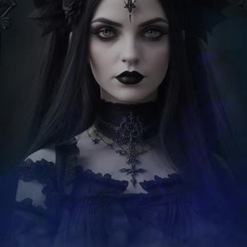 Wiccan Witches | Gothic Witches | Dark Witches | Gothic Women | Gothic Girls | Gothic Art | AI Art