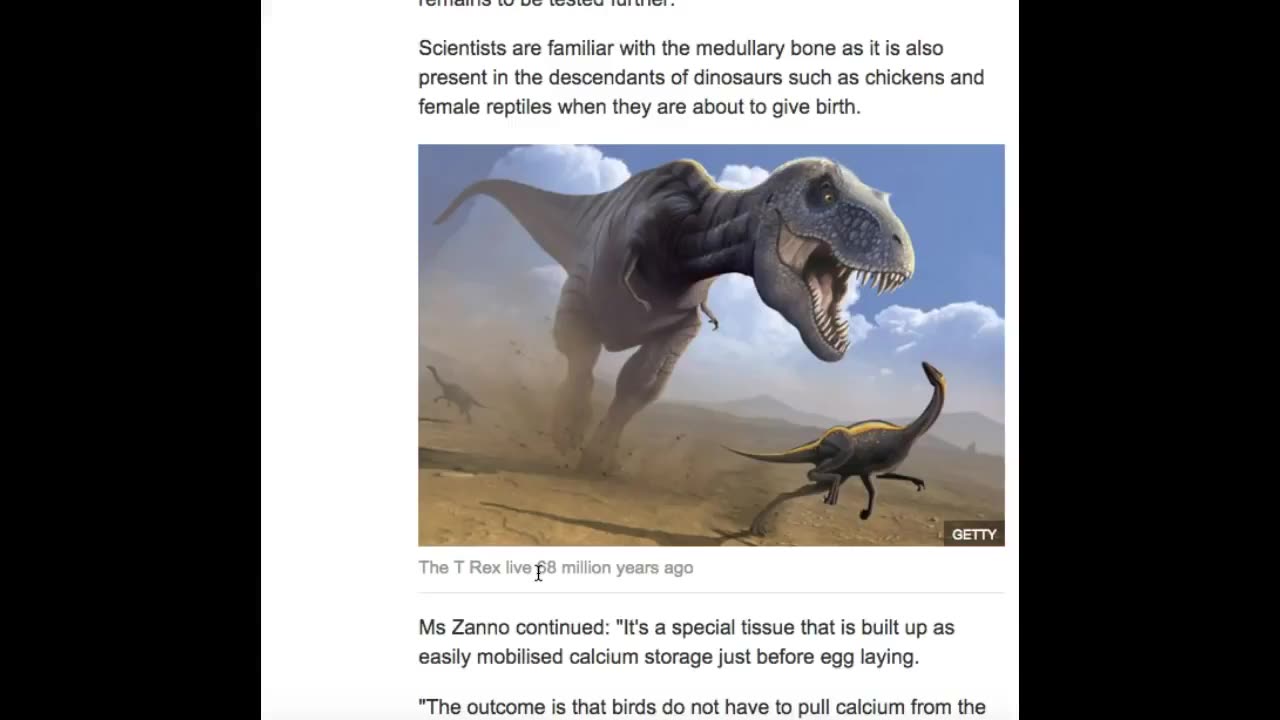 Scientists One Step Closer to CLONING T REX!!