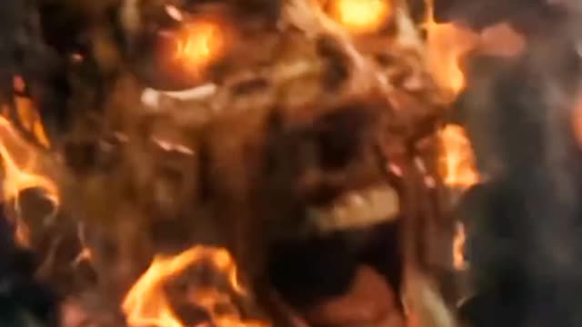 Ghost Rider First Transformation