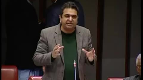 Senator Kamran Michael Walk out from senate of Pakistan on religious issue