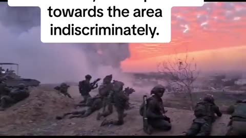 idf blowing up houses and firing into town