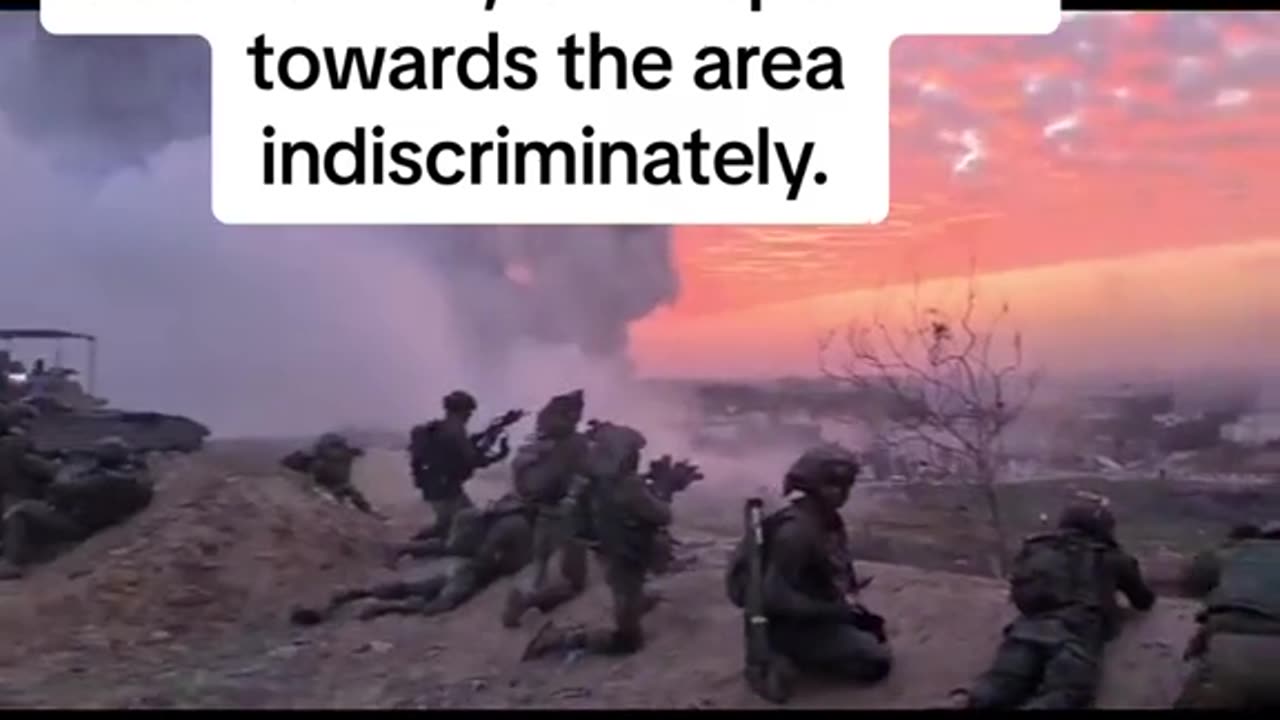 idf blowing up houses and firing into town