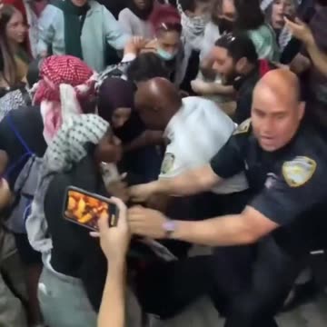 Kamala Harris Campaign Dinner Targeted by Pro-Hamas Protesters in NYC | Wild Scene