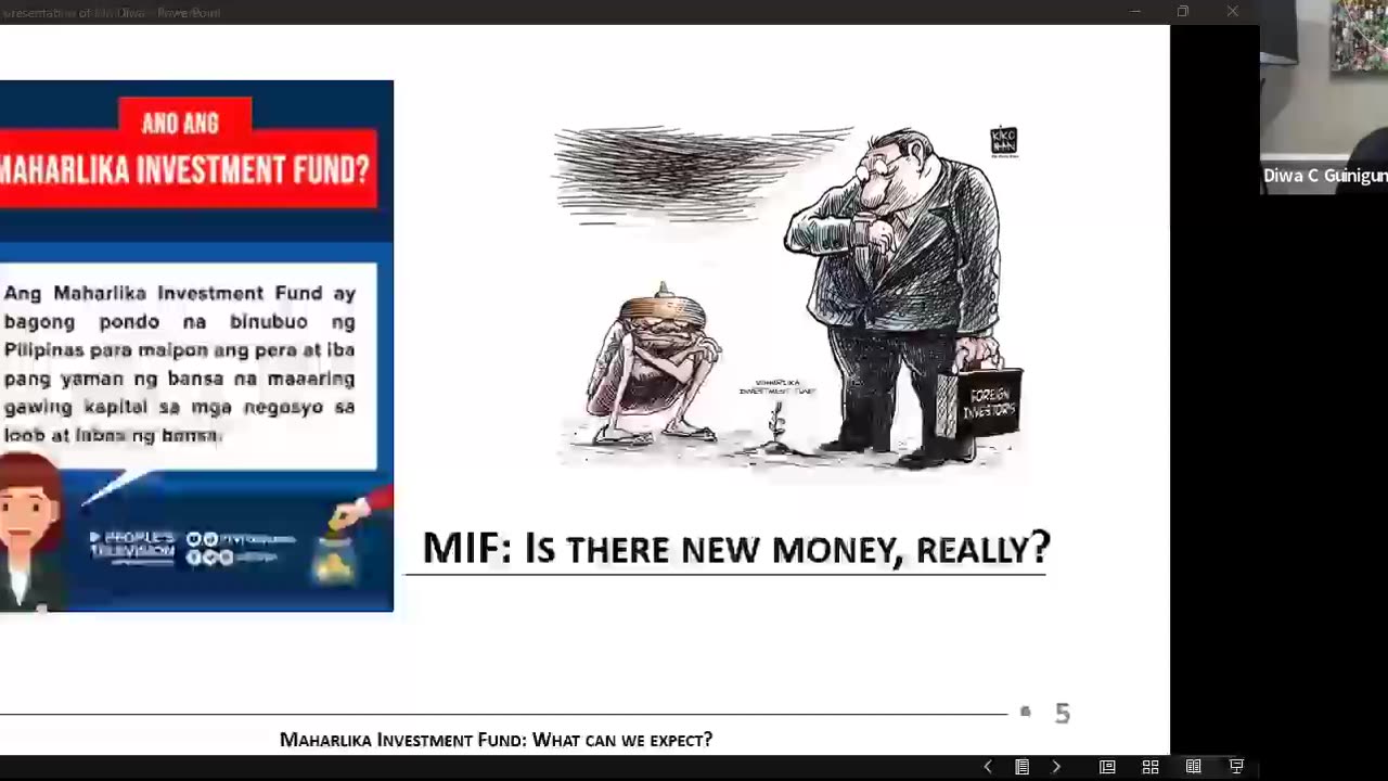 Mr. Diwa Guinigundo explained the Maharlika Investment Fund| Huddle Shorts - 082623