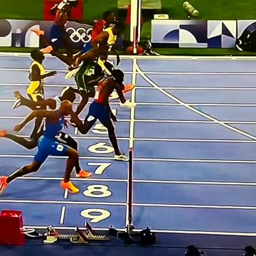 Photo finish men’s 100m