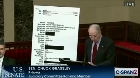 Chuck Grassley Unveils EXPLOSIVE Docs Linking Bidens and Communist China