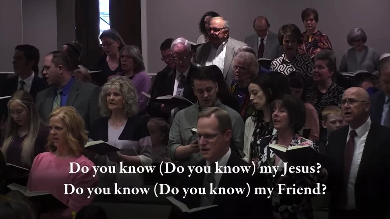 Do You Know My Jesus？ • Congregational