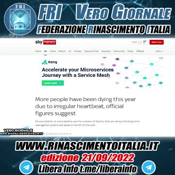 Sky News, molti morti legati a problemi cardiaci - Vero Giornale 21.09.2022