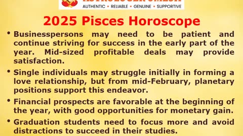 2025 Pisces Horoscope