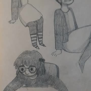 A simple illustration for a sketchbook