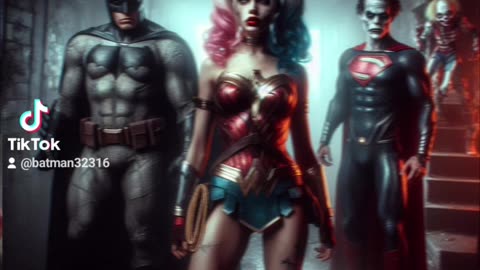 Dark Justice League ai art