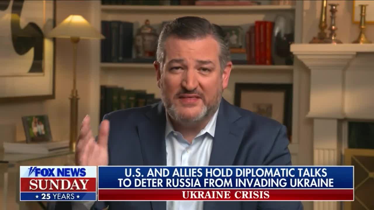 CRUZ: Europe is at War Becase of Joe Biden's Weakness