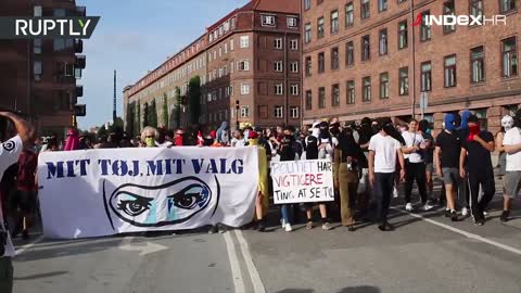 Muslimanke u Danskoj prosvjedovale protiv zabrane pokrivanja lica