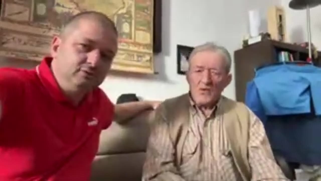 Porucznik Dadaczyński lat 96 opowie jak niszczą Ligę Obrony Kraju i jak Policja go żakuwa w kajdany