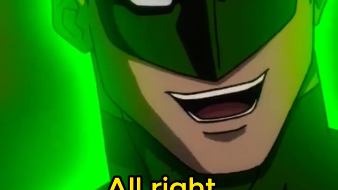 Green Lantern Saves a Lady from a ParaDemon