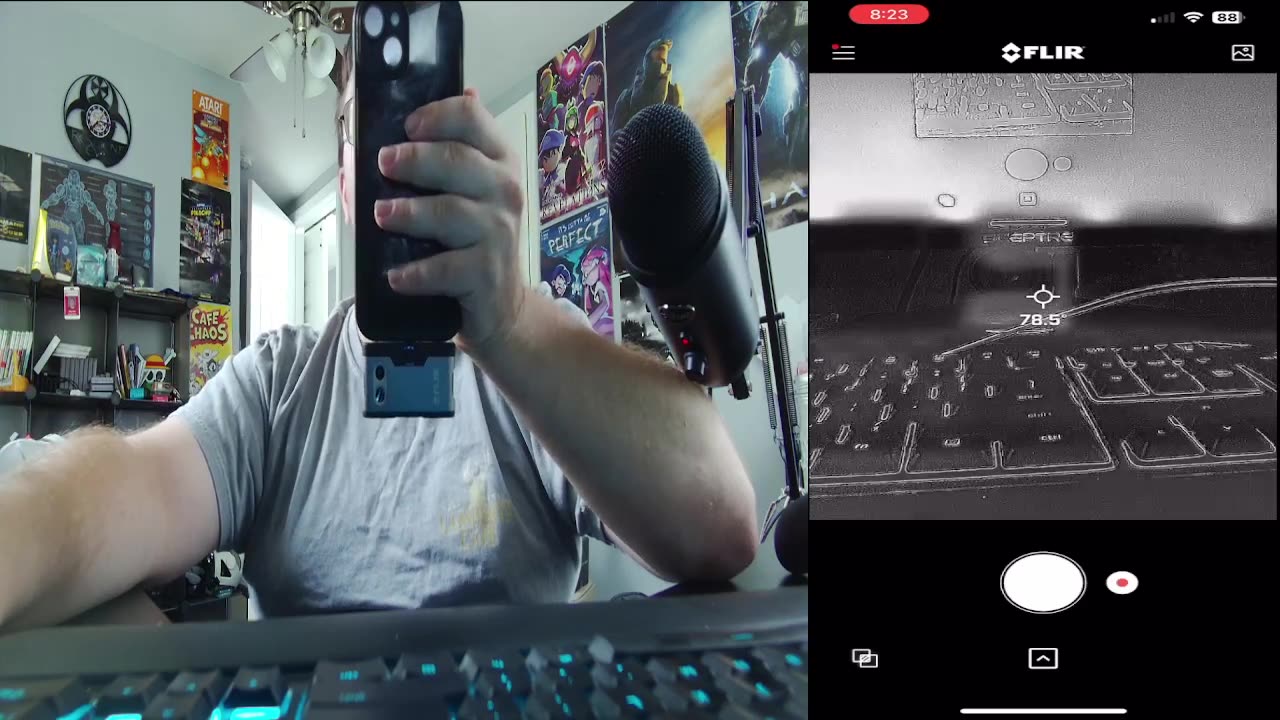 Testing out the FLIR ONE Gen 3 Thermal Imaging Camera for IOS