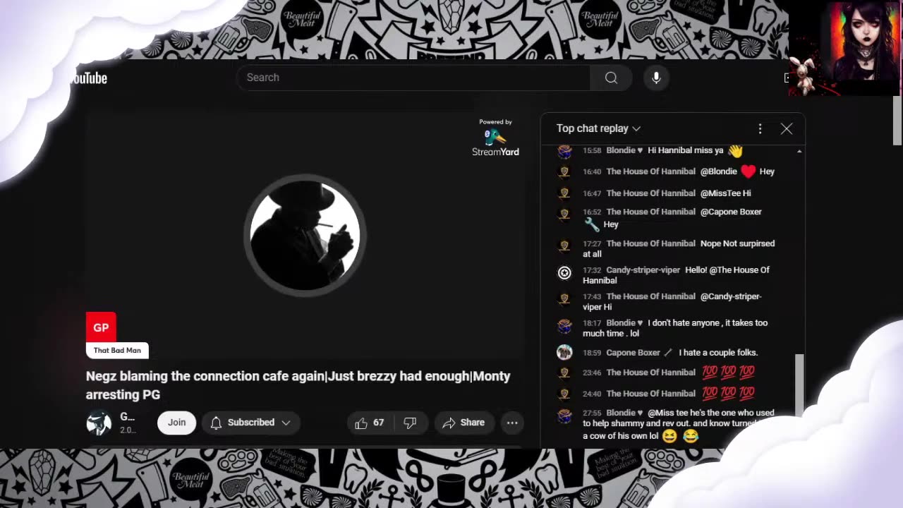 GP, MONTY, HANNIBAL, YO MAMA PANELS FOLLOWED BY CO^IDS LIVE