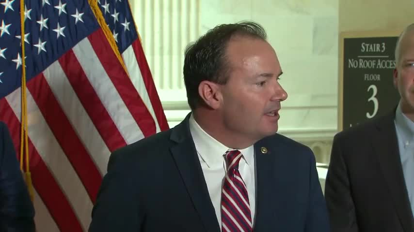 Senator Lee's Remarks at Israel Press Conference