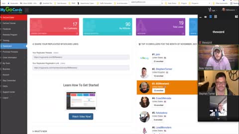 MyGoCards Training ~ 11/15/2021