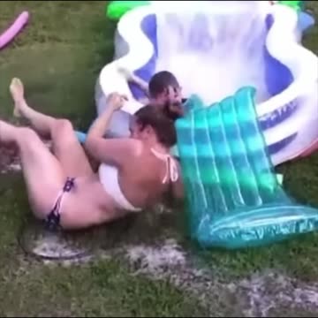 WATERSLIDE FAILS #shorts #78 #waterslide #failscompilation #funnyclips #epicfailscompilation #fails