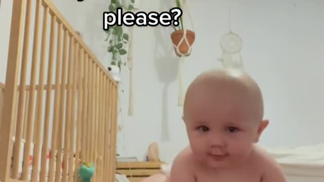 baby reaction his mirror photo