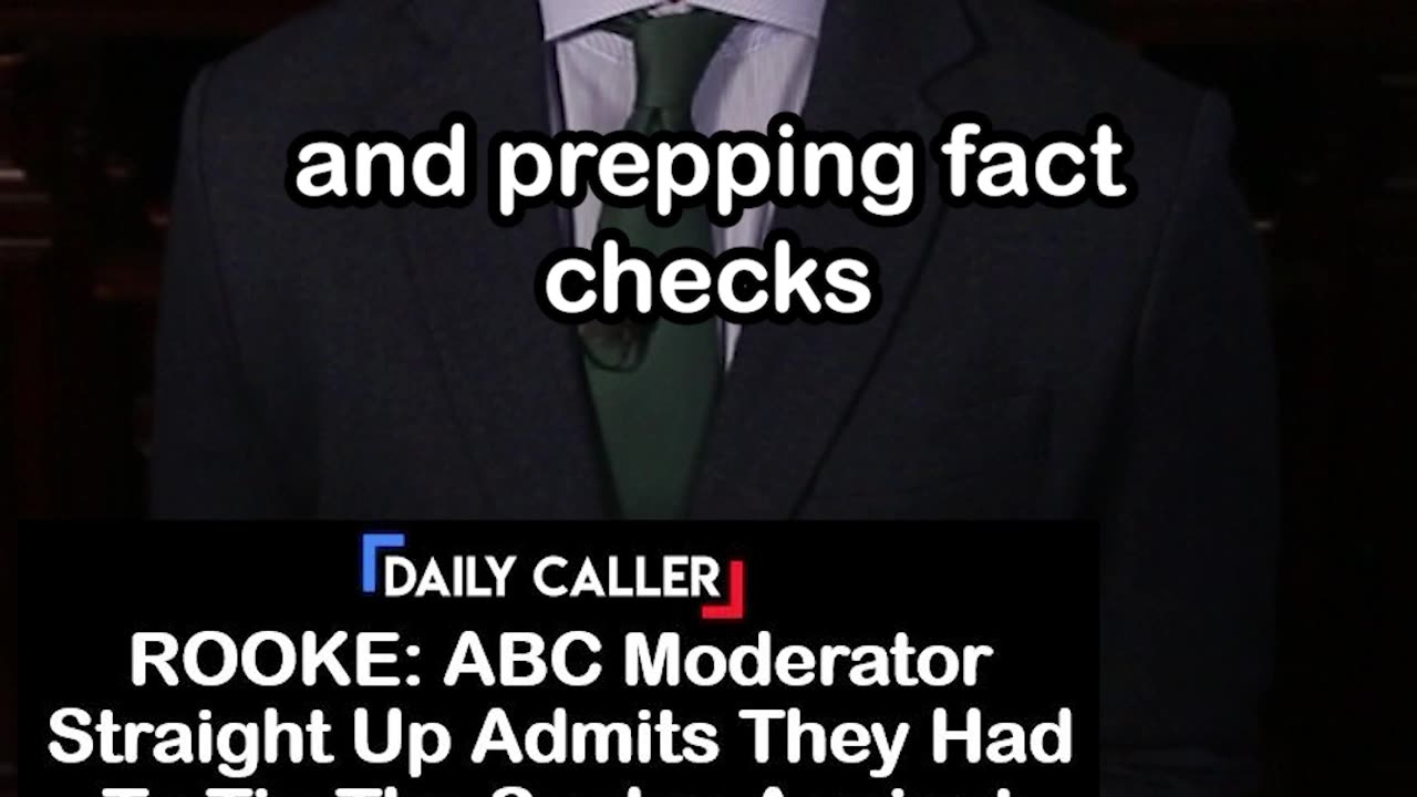 ABC Moderator Appears to Admit Pre-Planned Effort to Protect Kamala Harris