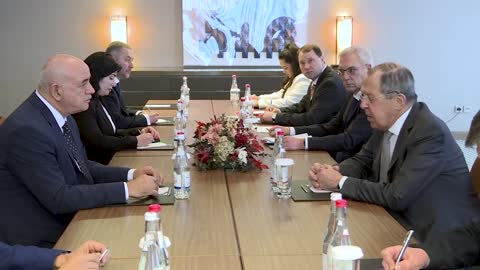 Встреча Сергея Лаврова с Дмитрием Медоевым - 20.12.2021