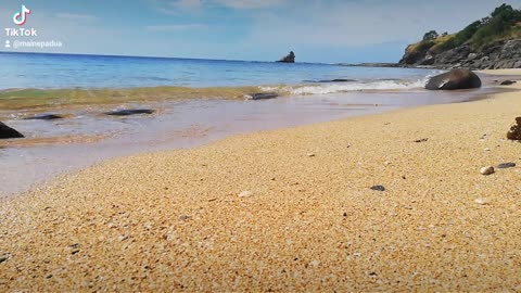 Refreshing beach at Nasugbu batangas