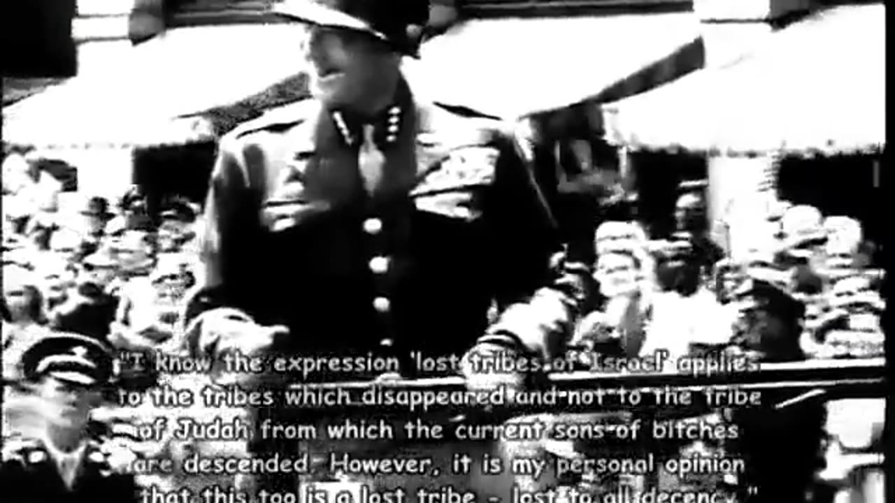 General Patton on Jews and Germans