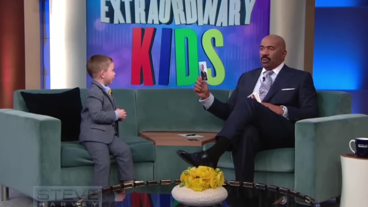 A 4 year old boy talking about
