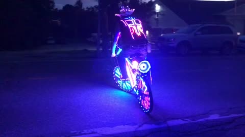 #lightsrider Riding With Night Lights #9