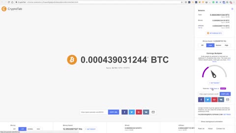 Free CryptoTab Google Chrome Bitcoin Earner Review