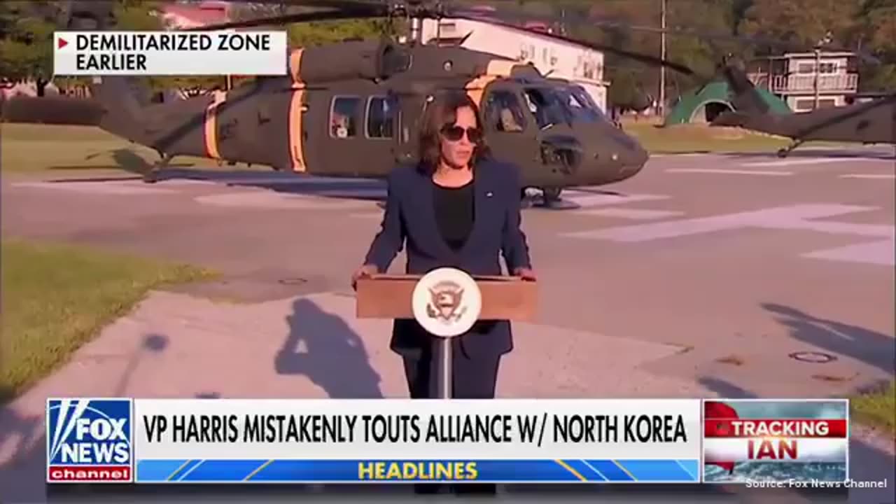 WATCH: Kamala Makes Wild Gaffe, Says America Has “Very Important”Alliance With North Korea