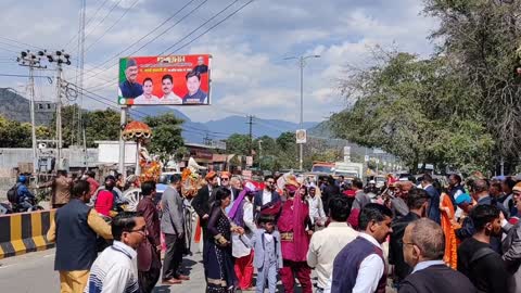 A North Indian Marriage Procession