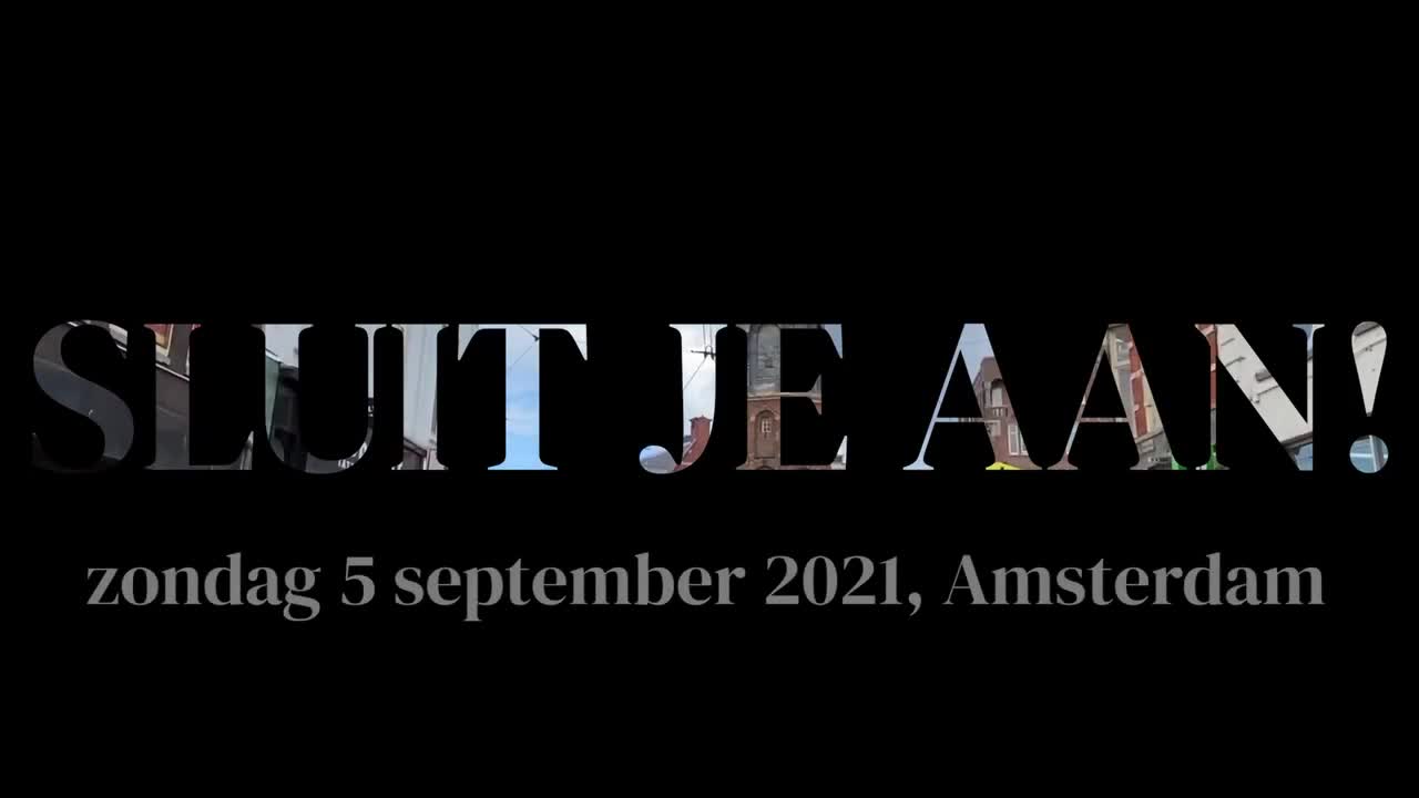 SAMEN VOOR NEDERLAND || 5 SEPTEMBER 2021 || 12:00 UUR || DE DAM AMSTERDAM