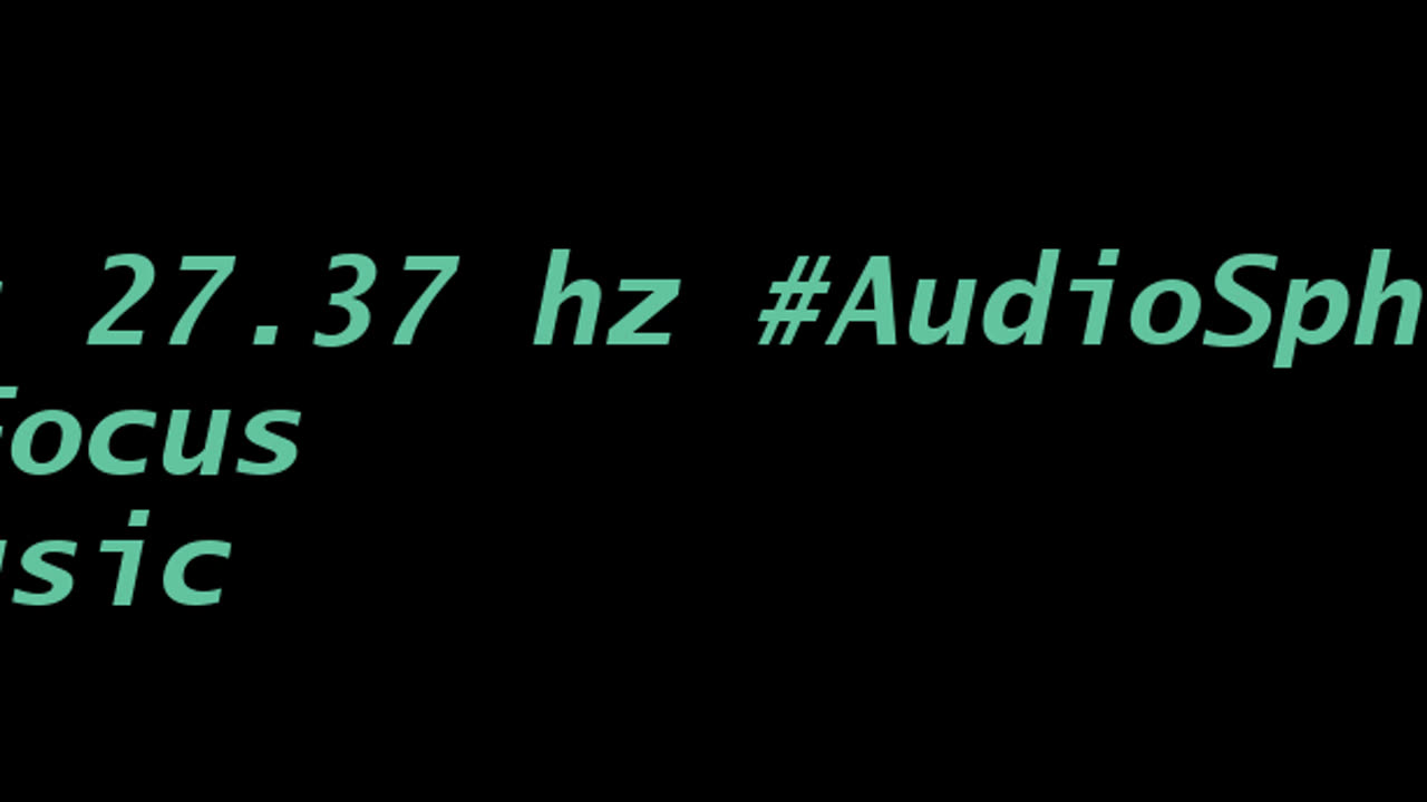 binaural_beats_27.37hz_BinauralMindEscape YogaMusic BinauralBeats